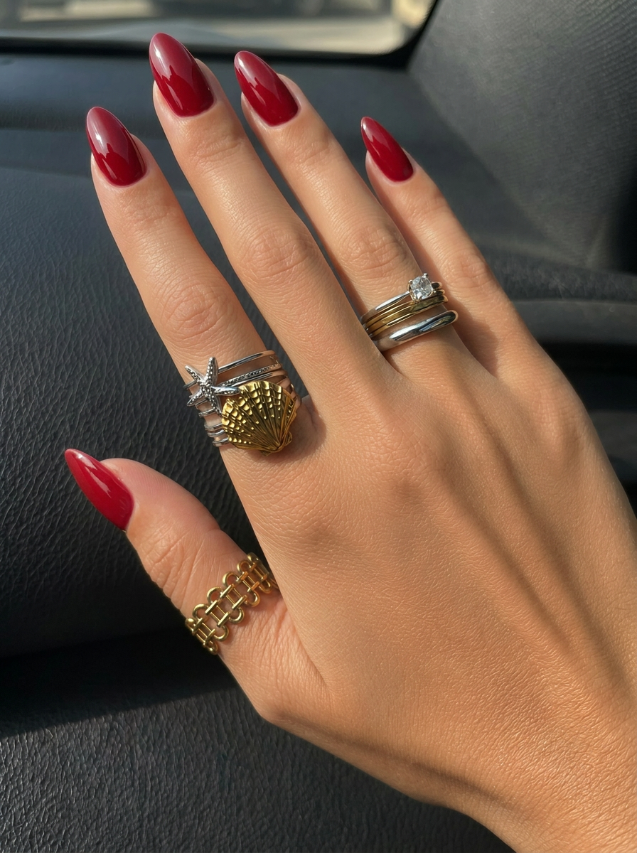 Stacked Rings — Sea Collection